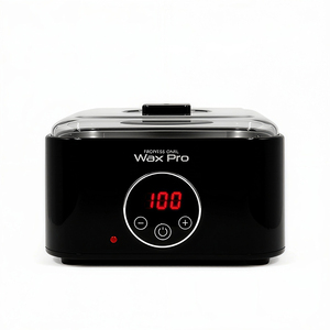 Chauffe-cire électrique professionnel de 500 ml pour l'épilation avec unité de fusion en acier inoxydable pour salons et spas - Product Image 3