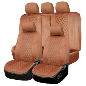 Nouveaux accessoires de décoration intérieure pour voiture 2024, coussin de siège de voiture en polyester, ensemble complet, version luxe 9D, cuir sport, 10 pièces - Product Image 1