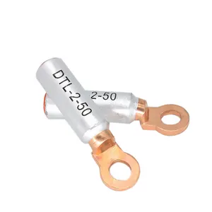 BAOTENG Bimetallic copper/aluminum bimetallic wiring terminal type cable connector 10mm Copper Cable Lug Terminal