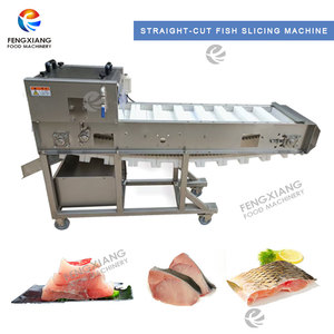 Máquina cortadora de pescado horizontal fresco Basa salmón <span class=keywords><strong>Thunnus</strong></span> máquina cortadora automática de pescado - Product Image 4