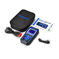 Escáner OBDII Universal para Automóviles Konnwei, Herramienta de Diagnóstico OBD2 EOBD y Escáner de Sistema Completo KW450 para VW, Audi y Seat
