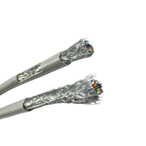 Cable CCA BC <span class=keywords><strong>Cat6</strong></span> de 305m con Blindaje Doble de Aluminio y Cobre, 24 AWG, 2PR, 4PR, <span class=keywords><strong>SF</strong></span>/<span class=keywords><strong>UTP</strong></span>, S/FTP, SSTP, SFTP, 100m, PVC - Product Image 5