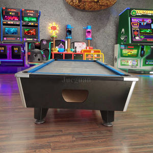 Mesa de billar moderna de 7 pies y 8 pies de madera maciza que funciona con monedas para uso comercial para juegos de billar y billar - Product Image 4