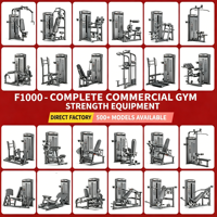 Equipo de Gimnasio Comercial Profesional FRS de 1000 m², Conjunto Completo para Entrenamiento de Fuerza y Cardio, Soluciones para Centros de Fitness
