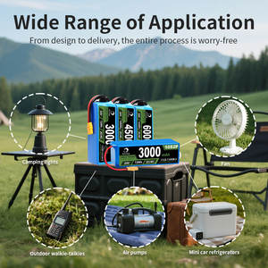 ชุดแบตเตอรี่สำรอง LTO 18650แบตเตอรี่ลิเธียมไอออนสำหรับตั้งแคมป์ - Product Image 6