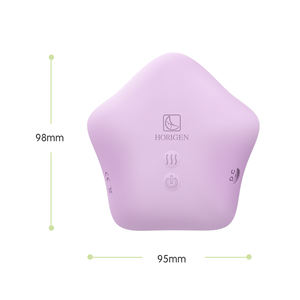 Fabrika özel tıbbi sınıf sıvı silikon elektrikli isıtma isınma meme bakımı 2 1 emzirme için masaj - Product Image 2