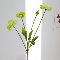 Bouquet de mariée en fleurs artificielles en soie faites à la main, accessoires photo, décoration murale pour chambre, matériaux de bricolage floraux