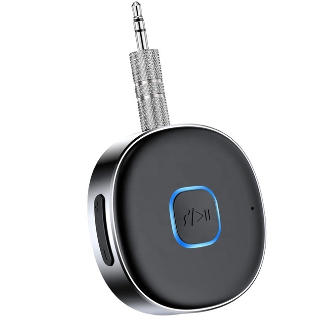 16H Portable 3.5mm AUX Bluetooth Car Adapter Music Wireless Audio Receiver for Car Home Stereo Bluetooth Audio Receiver