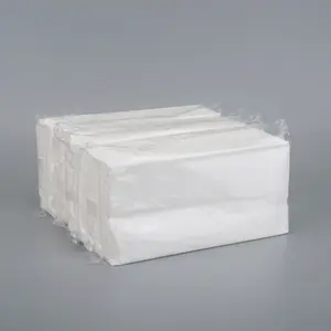Wcx กระดาษทิชชู่ไม้เนื้อแข็ง1/4พับ23X23ซม. 40x40ซม. กระดาษทิชชู่