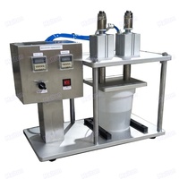 Machines de capsulage à pression pour contenants de sauce ketchup et sauce chili, manuelles/semi-automatiques, prix d'usine