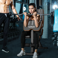 Banc de musculation pliable multifonctionnel en acier ZJFIT, capacité de 200 kg, entraînement de force en intérieur, exercices de sit-up