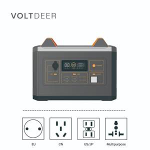 ポータブルソーラーチャージパワーストレージシステムMPPTコントローラUSB Type-Cワイヤレス充電リチウムイオンバッテリー12V DC/AC出力 - Product Image 3