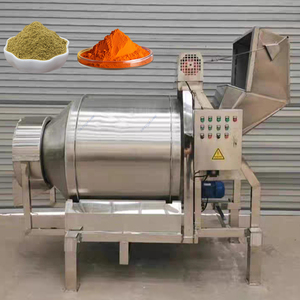 Mezclador de Tambor de Acero Inoxidable de Alta Eficiencia con Motor sin Escobillas para Mezclar Granos de Maíz, Partículas y Polvos - Product Image 2