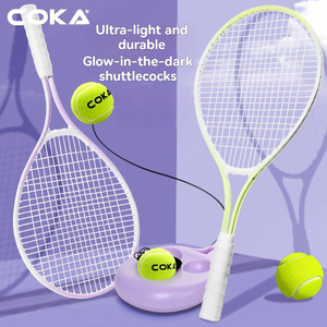 Raquette de <span class=keywords><strong>tennis</strong></span> en ferroalliage, luminescente, absorbant les chocs, avec <span class=keywords><strong>grip</strong></span> respirant, tête extra-large pour débutants - Product Image 3