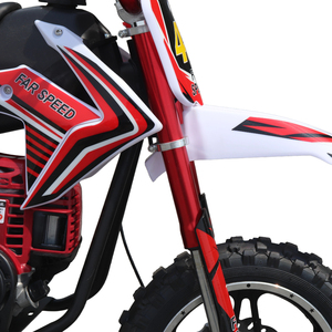 Moto tout-terrain 2 roues à démarrage manuel, 35 km/h, 4 temps, refroidie par air, mini moto à essence pour enfants 709-4, démarrage facile par lanceur manuel - Product Image 6