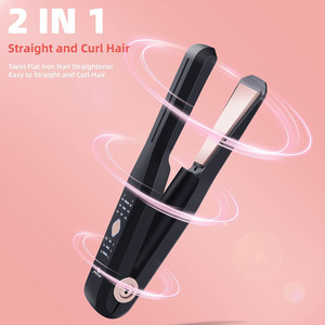 Heartless Magic Rotating 2 In1 Heat New Women Ceramic Auto Curly Cordless <strong>Mini</strong> <strong>Hair</strong> Curler Wand <strong>Hair</strong> Waves Flat Iron <strong>Hair</strong> Iron - Product Image 2