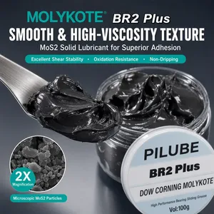Graisse multi-usages MOLYKOTE BR2 PLUS pour la lubrification des machines industrielles à charge lourde et à haute température, résistance à l'eau - Product Image 5