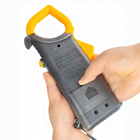 Multimeter Digital Clamp Meter dengan Jangkauan Pengukuran 60mm, 0.0-1000V, DT266 Ammeter dan Buzzer, Universal Meter