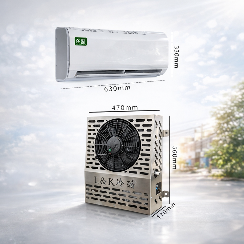 12v Truck air Conditioner New Inverter