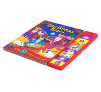 Livre audio personnalisé unisexe Boutons musicaux Jouet éducatif pour la petite enfance 2-4 ans Matériel en papier nouvel âge
