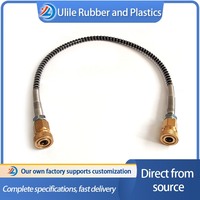Tuyau d'air haute pression, tuyau de test de pompe avec raccord femelle à connexion rapide de 8 mm, tube d'air résistant à haute pression