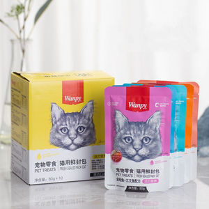 Wanpy ขนมแมวสำหรับสัตว์เลี้ยง7รสครีมบำรุง - Product Image 4