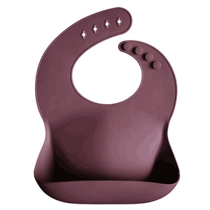 Bavoir bébé en silicone imperméable, facile à nettoyer, couleur personnalisée, réutilisable, pour tout-petits, design 021, logo personnalisé, vente en gros - Product Image 4