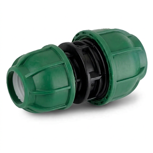 ข้อต่อลดขนาดแบบอัดแรงดัน สำหรับท่อ PE/HDPE วัสดุ PP บริสุทธิ์ ขนาด 63*25 รุ่น SAP10026325 ทนทานต่อการกัดกร่อน รับประกัน 3 ปี - Product Image 1