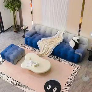 Canapé de luxe moderne, ensemble sectionnel de canapé de salon, meubles d'intérieur en forme de L pour la maison, éponge 2 3 places, conceptions modulaires - Product Image 5