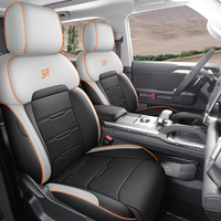 Housses de siège de voiture personnalisées en cuir pour Jetour T2 Traveler Shanhai T2 2023-2026, ensemble complet, sport, avant et arrière, avec coussins