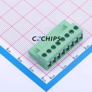 JL396-39608G01 Plug-in Terminal Block P=3.96mm Connector ( Connector Type: Plug )( Construction: 1x8P )( Pitch: 3.96mm ) - Product Image 1