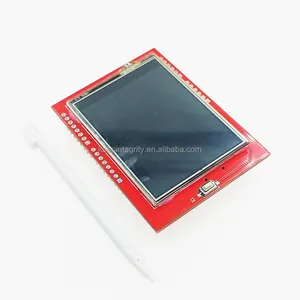 באיכות גבוהה 2.4 אינץ TFT LCD מגע מסך מגן ILI9341 צבע מסך 28 סיכות תצוגת מודולים עם מגע עט עבור MEGA2560