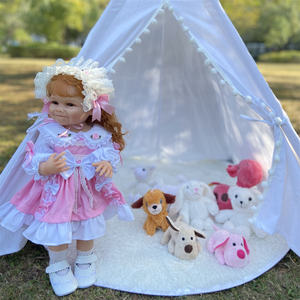 Fabrika özelleştirmek kaliteli gerçekçi silikon yeniden doğmuş bebek bebek seti oyuncak çocuklar için - Product Image 2