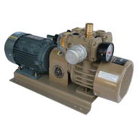 Bomba de Vacío Seca para Router CNC Golden Bridge KVF 250, Motor de 5.5KW, 250m3/h, Gran Velocidad de Bombeo, Personalizable, OEM, Bomba de Vacío Rotativa de Paletas Secas