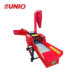 Poultry animals grass straw chopper machine chaff cutter silage hay cutter and silk kneading machine