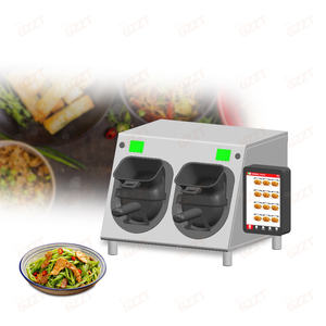 Hotel Takeaway restaurante 6.4KW Máquinas de <span class=keywords><strong>cocina</strong></span> eléctricas Stir Fry Machine <span class=keywords><strong>Programable</strong></span> Automático Food Cook <span class=keywords><strong>Robot</strong></span> 60 platos/hora - Product Image 3