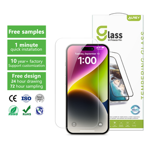 Venta caliente Protector Filmr 2.5d Vidrio templado transparente para iPhone 16 15 14 12 Pro Max Mini Película de pantalla de teléfono - Product Image 1
