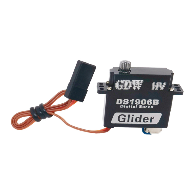 GDW DS1906B 4.2KG High-Speed Digital Servo 9g Fixed-Wing RC Glider with 9g Torque Metal Gear Motors