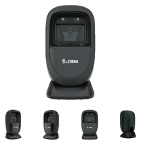 Lecteur de codes-barres mains libres Zebra DS9308 USB/RS232 DS9308-SR de bureau 1D 2D pour supermarché en stock noir