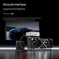 Station d'accueil pour carte graphique externe EG01 Hotus OCuLink PCIe 4.0 EGPU pour ordinateur portable et poste de travail en stock