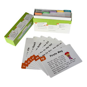 ขายส่งการ์ดแฟลชสำหรับเด็กเรียนภาษาอังกฤษ คุณภาพสูง พิมพ์ตามสั่ง - Product Image 4