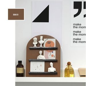Creative Arched Wooden Storage Rack 22x29x5cm 3 Tier <b>Pine</b> Desktop <b>Shelf</b> For Essential Oils Nordic Style - Product Image 2