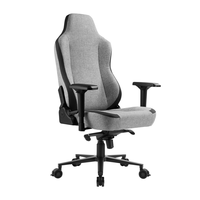 Chaise de jeu exécutive moderne, chaise ergonomique pour PC avec mousse moulée 360° °   Siège pivotant et base en aluminium pour salles de jeux de luxe