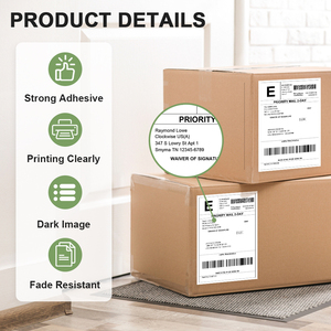 Miễn phí mẫ<span class=keywords><strong>u</strong></span> bán buôn Vận chuyển nhanh trực tiếp nhãn nhiệt 4x6 nhãn nhiệt giấy cuộn nhãn dán nhãn nhiệt - Product Image 6