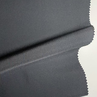 Tissu extensible 4 directions en polyester, fil flottant TPU 5K, 215 GSM, tissu tricoté imperméable et respirant à 3 fonctions pour veste et uniforme