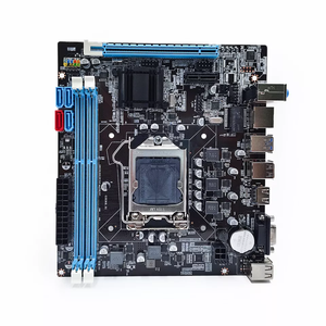 เมนบอร์ดสำหรับเล่นเกม B75 B85 B250เมนบอร์ดคอมพิวเตอร์โปรเซสเซอร์ <span class=keywords><strong>B550</strong></span> DDR4 H61Micro-ATX - Product Image 1