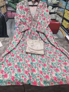 Kurti indio de algodón para mujeres de bajo precio fábrica de Ropa Étnica al por mayor mujeres Kurti para mujeres y niñas al mejor precio - Product Image 2