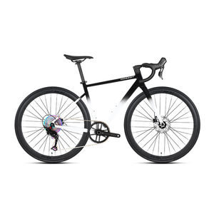 Bicicleta de Carretera Ligera de Aleación de Aluminio Versión 2026, <span class=keywords><strong>Mosso</strong></span> 700C, Frenos de Disco Hidráulicos, Horquilla Delantera de Fibra de Carbono, Bicicleta de Carreras - Product Image 3