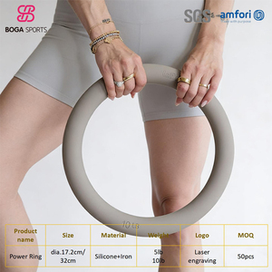 Anneau de musculation en silicone personnalisé pour la maison, poids de 5 lb, <span class=keywords><strong>kettlebell</strong></span> pour yoga, pilates, fitness, cercle de musculation, haltère - Product Image 2