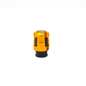 CNC Aluminum Alloy Valve <b>Cap</b> Red Black Tubeless Valve <b>Stem</b> For Motorcycle Modification Upgrade Parts - Product Image 4